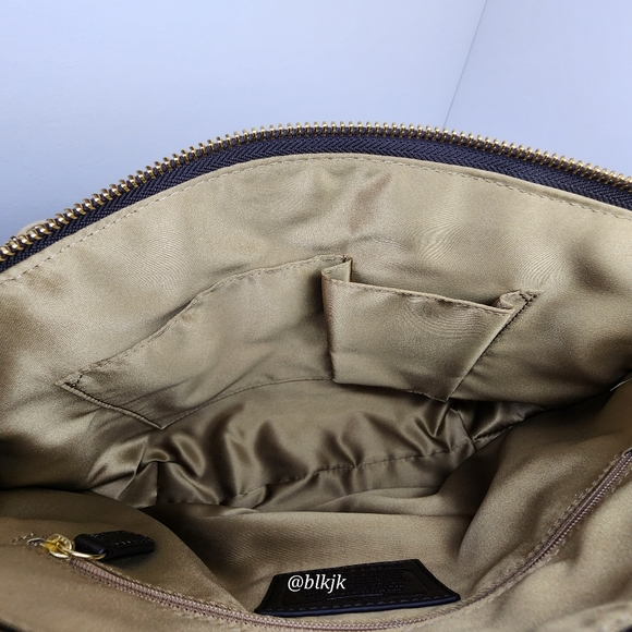 Coach Madison Kelsey Zebra Print Canvas Satchel With  Leather Trim *Brown* - Picture 10 of 16